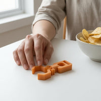 Chip Clip Finger Loop Home Organizer Orange