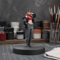 Diorama People Models Realistic Details Diorama Figure Resin Material Small-Scale Decor for Collecting