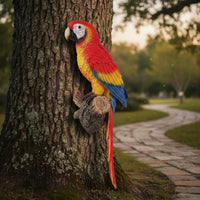 Sound Activated Parrot Easy to Hang Outdoor Decoration Long-Lasting for Garden