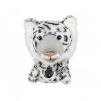 Leopards Headcover Wear-Resistant Golf Club Head Cover Dustproof Soft Golf Headcover for Golfers