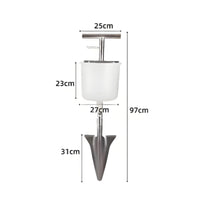 Deep Root Fertilizer Tool Heavy Duty Gardening Equipment Large Capacity Hopper