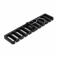 10-Slot Belt Hanger Slotted Belt Storage Rack Rectangular