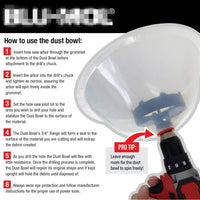 外贸热销半透明EVA防尘罩Hole saw dust bowl用于灯具开孔等工具