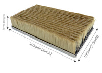 Golf Sand Bunker Brush with Simulated Sand