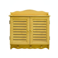 Electric Meter Cover Handmade Retro Shutter Panel Cover Easy to Install