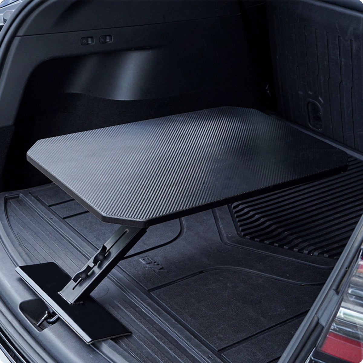 Portable Car Table Quick Install Folding Trunk Table Easy to Clean Outdoor Gear for Barbecue
