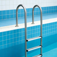 Three-Step Pool Ladder Stainless Steel Pool Entry Ladder Anti-Slip for Contractors, in-Ground Pools, Spas