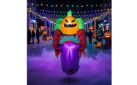 Inflatable Pumpkin Halloween Inflatable Pumpkin Inflatable with Power Cord Outdoor Spooky for Homeowners, Yard, Lawn