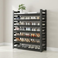 Multi-Tier Shoe Rack Standing Multi-Tier Shoe Shelf Steel Frame for Entryway, Hallway, Closet