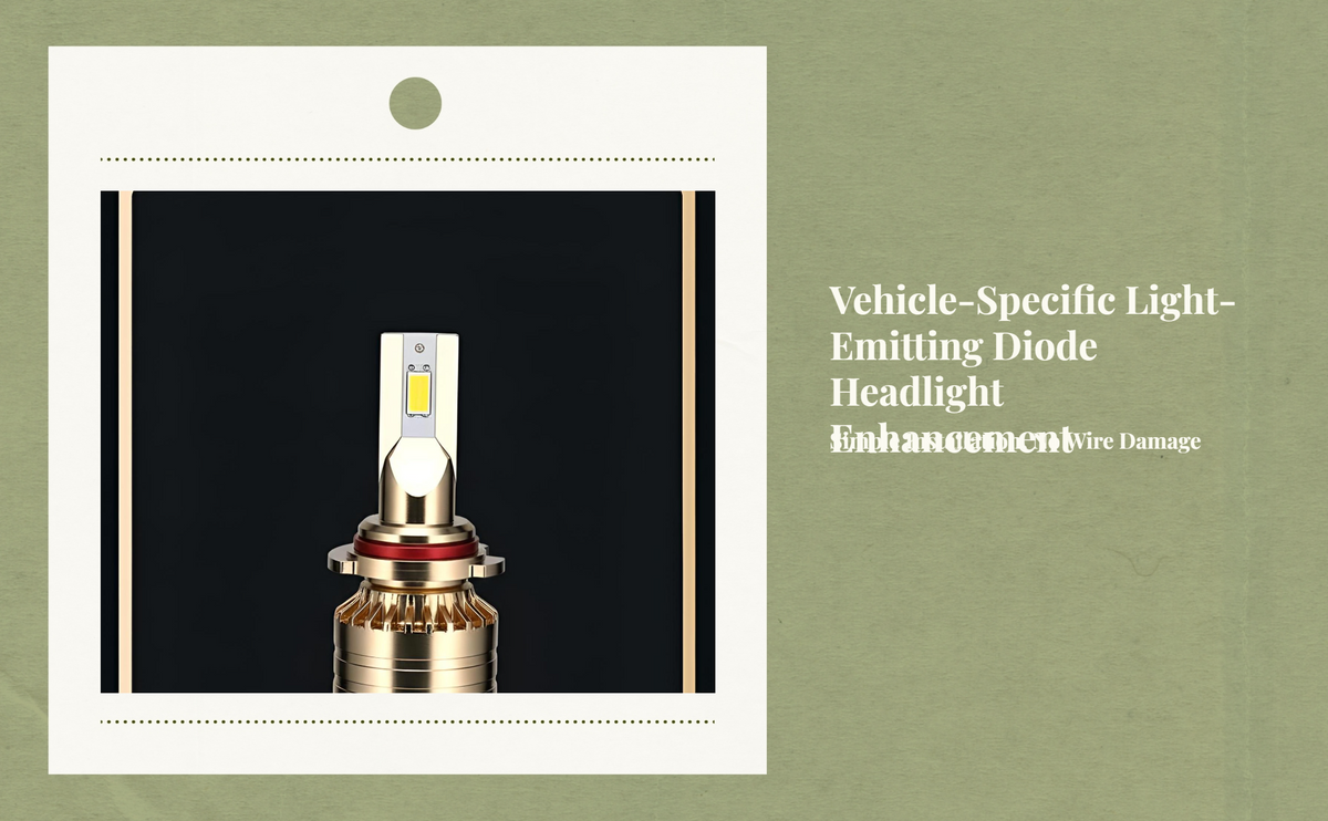 Ultra-bright LED headlight, waterproof.