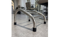 Salon Chair Footrest Replacement Stainless Steel Shampoo Chair Footrest Furniture Stable Non-Slip for Hair Stylists, Barbershops