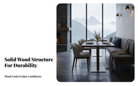 Comfortable Seating Restaurant Booth and Table Set Long-Lasting Upholstered Restaurant Booth High Weight Capacity Solid Wood Dining Set Original Design for Cafe Owners, Interior Designers, Event Planners, Tea House, Eatery, Wedding Receptions, Kitchen