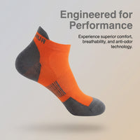 Ankle Socks for Men with Breathable Mesh and Odor Resistant Material, No Show Running for Summer Wear, Daily Casual Use Blend
