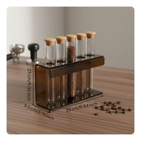 Coffee Bean Display Stand Stable Base Coffee Bean Display Rack Stylish Design