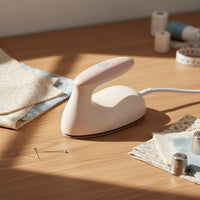 Handheld Mini Iron Compact Travel Iron Portable Appliance Lightweight for Travelers, Crafters, Students, Crafting, Sewing, Dorm Rooms