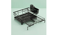 Adjustable Dish Drying Rack Multifunctional Countertop Dish Storage Area Saving