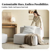 Sectional Block Sofa Removable and Launderable Cover Living Room Furniture Flexible Combination Animalsuitable for Homeowners