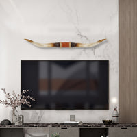 Nordic Retro Faux Horn Wall Decor Resin Hanging