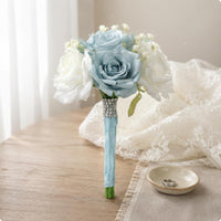 Artificial Bridesmaid Floral Arrangement Lifelike Appearance Bridesmaid Floral