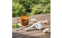 Funny Ceramic Straw with Foot Shape Novelty Foot-Shaped Straw Quirky Drinkware Glazed for Collectors, Parties, Home Bar
