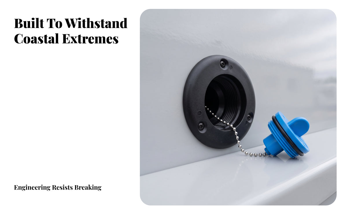 Screw-on Filler Cap with Chain