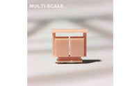Diorama Prop Unfinished Trash Bin Model Miniature Trash Can Paintable Blank for Hobbyists, Figure Photography