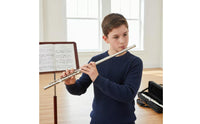 16 Hole Flute Easy to Operate in C-Keyed  Flute Portable Case Included Wind Instrument for Students, Beginners