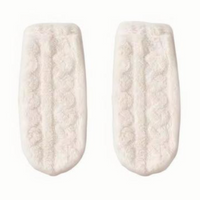 Thermal tube socks keep feet warm.
