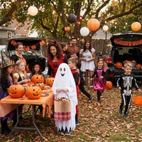 Easter Trick or Treat Basket With Handle Halloween Candy Bucket Portable Trick or Treat Bag for Children, Young Children, Gift Giving