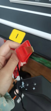 跑步机启动锁钥匙通用插入式方形椭圆形安全开关安全锁插片钥匙