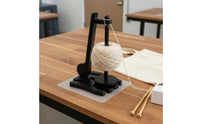 Wooden Yarn Holder Easy Assembly Sewing and Knitting Accessory for Craft Room