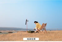 Portable Aluminum Alloy Lamp Stand for Camping and Fishing
