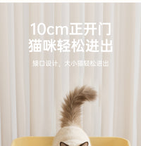 Jumbo Cat Litter Box Open Semi-Enclosed Odor Control Cat Toilet Anti-Splash Pad for Adult Cats