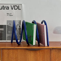 Spiral Book Stand Colorful Desktop Book Stand Modern Reading Accessory for Study Room
