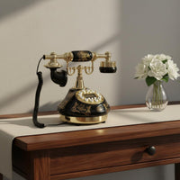 Ceramic Telephone Decorative Retro Landline Phone Caller ID for Office, Gallery
