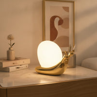 Lamp 3 Color Modes Rechargeable Table Lamp Compact for Nightstand