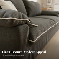 CumulusShaped Sofa Nordic design Living Room Seating Removable and cleanable Cover Couch for Apartment Dwellers, Homeowners, Lounge Area