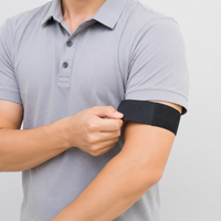 Adjustable Arm Strap, Armband Position Alignment, Elastic Motion Correction Band Sporting Swing Training Aid, Arm Elbow Posture Teaching Tool