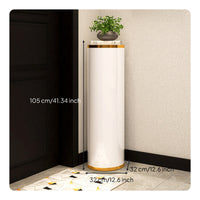 Rotating Shoe Organizer Installation Cylindrical Shoe Rack Space-Saving Household Furniture for Homeowners, Families, Small Areas, Hallway, Closet