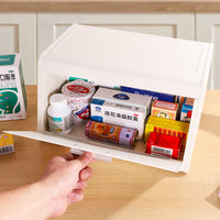 Galvanized Iron Nordic Bread Box, Entryway Storage Box, Multi-purpose
