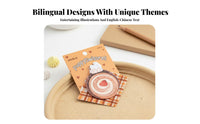 30 Pieces Cute Animal Y Notes Self Cute Animal Note Pad Hand-Drawn Design Dessert Shaped Y Notes for Kids, Teenagers, Planners, Home
