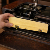 Vintage Sewing Machine Extension Table and Accessories