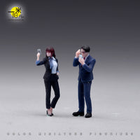 1/64 Scale 'Moyu Duo' Miniature Scene Model with 3D Color-Printed Resin Figures