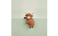 Highland Cow Pot Hanger Cute Hanging Planter Hugger Sculpted for Flower Pots