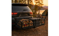 put up Mount Cargo Rack Mesh Floor Trailer put up Cargo Carrier Raised Frame