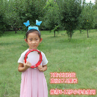 幼儿园打击乐器铃鼓舞蹈道具老师用奥尔夫儿童早教手摇小铃鼓手鼓