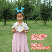 幼儿园打击乐器铃鼓舞蹈道具老师用奥尔夫儿童早教手摇小铃鼓手鼓