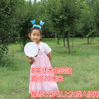 幼儿园打击乐器铃鼓舞蹈道具老师用奥尔夫儿童早教手摇小铃鼓手鼓