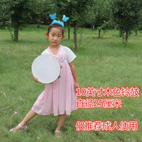 幼儿园打击乐器铃鼓舞蹈道具老师用奥尔夫儿童早教手摇小铃鼓手鼓