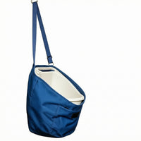 Reinforced Seams Horse Stable Pail Bag Wide Shoulder Strap Hanging Pail Bag Front Pocket Horse Grooming Tote Top Opening